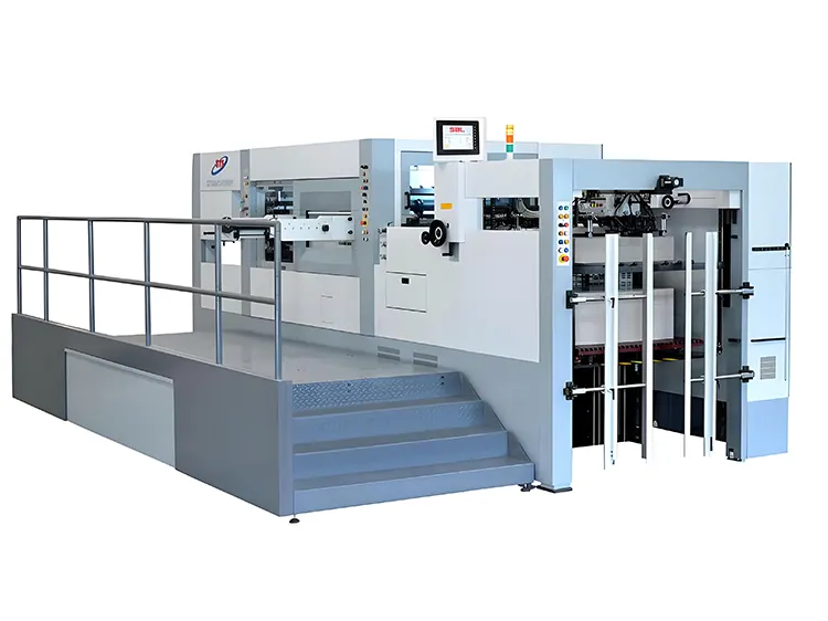 Offset printing press for white cardboard packaging boxes