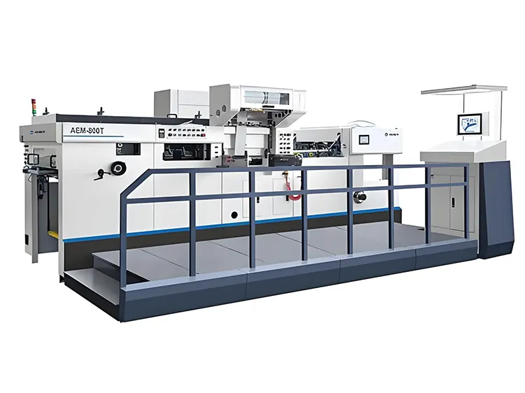 Automatic laminating machine for glossy and matte film application
